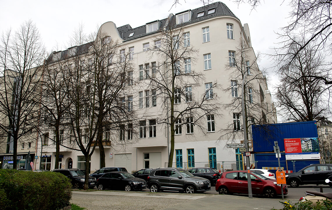 Bauprojekt der ASA Baugesellschaft in der Grainauer-Straße in Berlin-Wilmersdorf